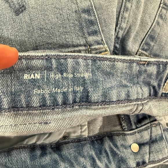 AG Adriano Goldschmied Women's Jeans Rian High Rise Straight 26 - Picture 9 of 9